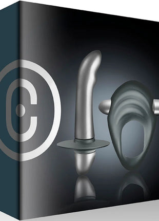 CLIMAXIMUM - ENTICE KIT COCK RING + PROSTATA VIBRATOR ANFÄNGER - Paar-Vibrator