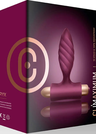 CLIMAXIMUM - ORYX TWISTED ANAL PLUG - Anal-Vibratoren