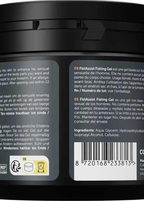 COBECO - FIST ASSIST FISTING GEL EXTRA DICK AUF WASSERBASIS 500 ML