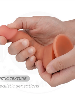 COCK MILLER - HYPERREALISTISCHER FLEXIBLER DILDO - 14,8 CM - Dildo mit Saugnapf