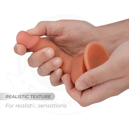COCK MILLER - HYPERREALISTISCHER FLEXIBLER DILDO - 14,8 CM - Dildo mit Saugnapf