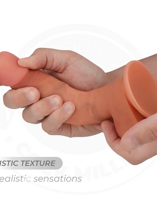 COCK MILLER - HYPERREALISTISCHER FLEXIBLER DILDO - 17,8 CM - Dildo mit Saugnapf