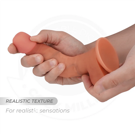 COCK MILLER - HYPERREALISTISCHER FLEXIBLER DILDO - 17,8 CM - Dildo mit Saugnapf