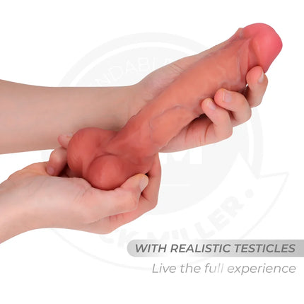 COCK MILLER - HYPERREALISTISCHER FLEXIBLER DILDO 19,3 CM - Dildo mit Saugnapf