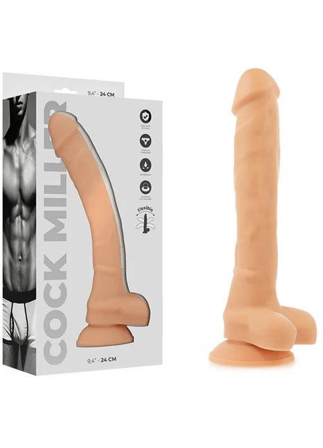 COCK MILLER - SILIKON-DICHTE ARTIKULIERBARES COCKSIL 24 CM
