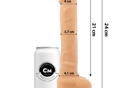 COCK MILLER - SILIKON-DICHTE ARTIKULIERBARES COCKSIL 24 CM