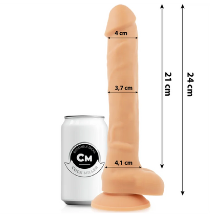 COCK MILLER - SILIKON-DICHTE ARTIKULIERBARES COCKSIL 24 CM