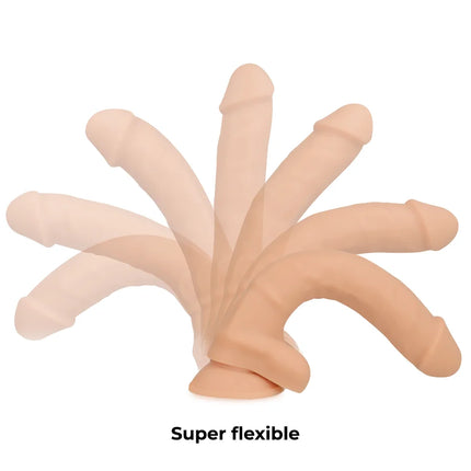 COCK MILLER - SILIKON-DICHTE - COCKSIL 19,5 CM - Dildo mit Saugnapf