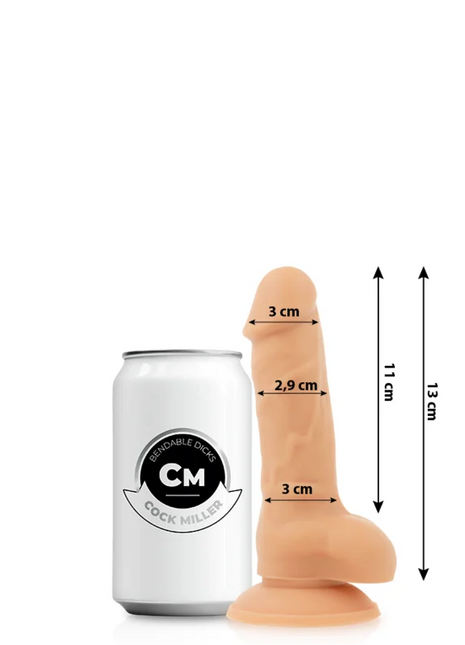COCK MILLER - SILIKON DICHTE COCKSIL ARTIKULIERBAR 13 CM