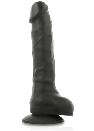 COCK MILLER - SILIKON DICHTE COCKSIL ARTIKULIERBAR SCHWARZ 18 CM - Dildo mit Saugnapf