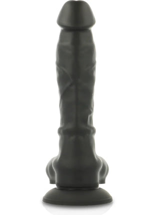 COCK MILLER - SILIKON DICHTE COCKSIL FLEXIBEL - SCHWARZ 19,5 CM - Dildo mit Saugnapf
