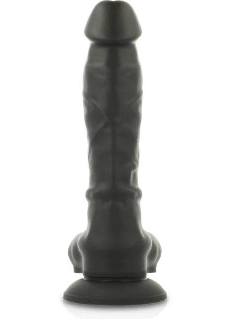 COCK MILLER - SILIKON DICHTE COCKSIL FLEXIBEL - SCHWARZ 19,5 CM - Dildo mit Saugnapf