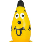 Handbemaltes neumodell condomerie bananenförmiges kondom mit gelber farbe und schwarzen gesichtszügen
