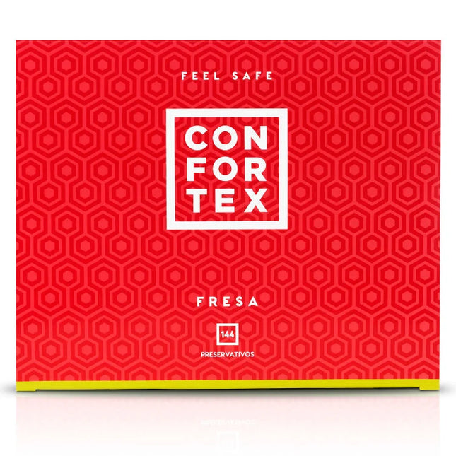 CONFORTEX - ERDBEERKONDOM 144 EINHEITEN - Kondome