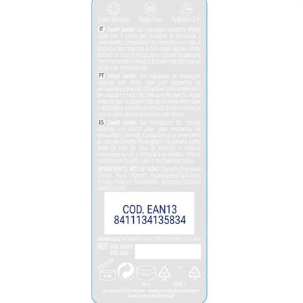 CONTROL - 2 EN 1 MASSAGE & VERGNÜGEN MADAGASCAR SÜßE 200 ML - Massagegel
