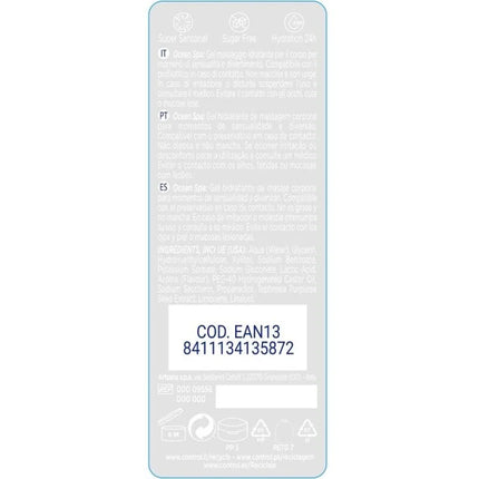 CONTROL - 2 EN 1 MASSAGE & VERGNÜGEN MITTELMEER 200 ML - Geschmacksneutral