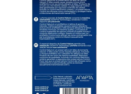 CONTROL - ADAPTA NATURE CONDOMS 24 UNITS - Kondome