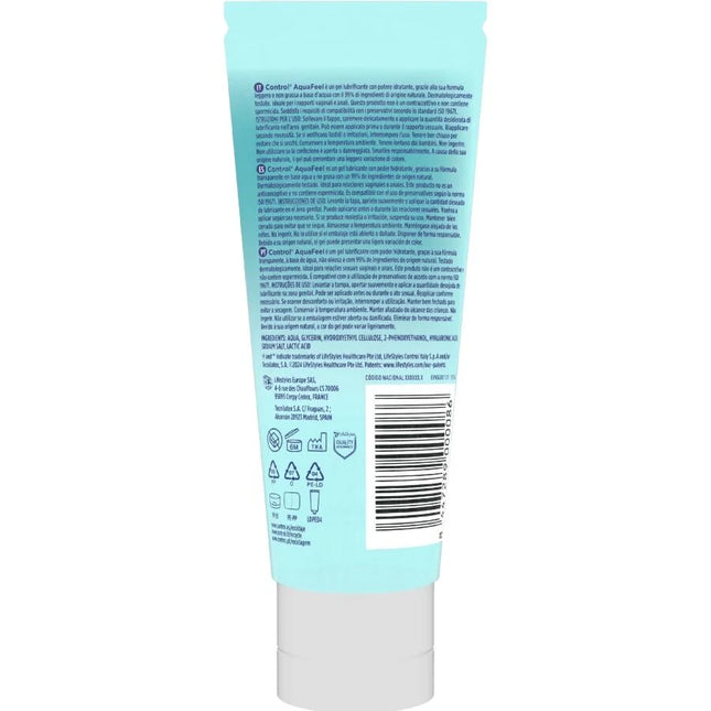 CONTROL - AQUAFEEL GLEITMITTEL MIT HYALURONSÄURE 80 ML