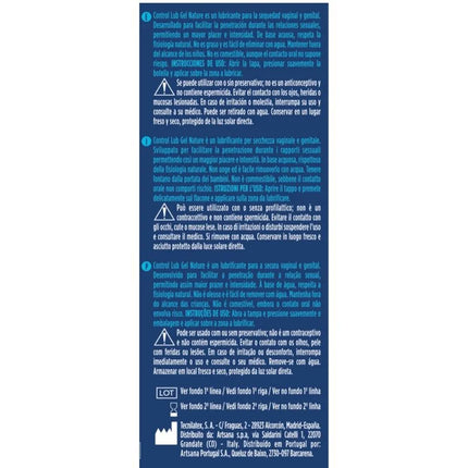 CONTROL - LUB NATÜRLICHES SCHMIERGEL 75 ML - Gleitmittel