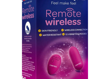 CONTROL - PERSÖNLICHES MASSAGER MIT DRAHTLOSER FERNBEDIENUNG