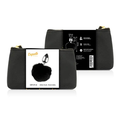 COQUETTE CHIC DESIRE - ANALPLUG METALLGRÖSSE L 2.8 X 4.1 CM - Analplug