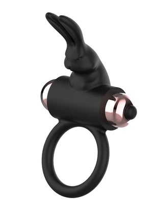 COQUETTE CHIC DESIRE - COCKRING MIT VIBRATOR SCHWARZ/ GOLD - Penisring für Paare