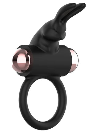COQUETTE CHIC DESIRE - COCKRING MIT VIBRATOR SCHWARZ/ GOLD - Penisring für Paare