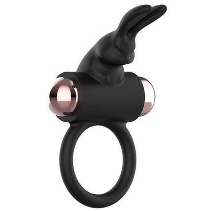 COQUETTE CHIC DESIRE - COCKRING MIT VIBRATOR SCHWARZ/ GOLD - Penisring für Paare