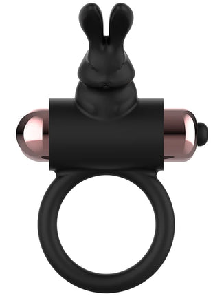 COQUETTE CHIC DESIRE - COCKRING MIT VIBRATOR SCHWARZ/ GOLD - Penisring für Paare