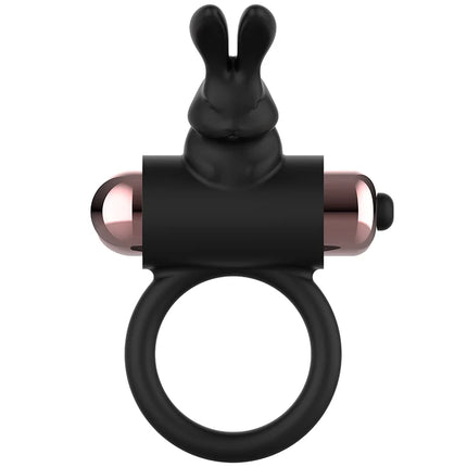 COQUETTE CHIC DESIRE - COCKRING MIT VIBRATOR SCHWARZ/ GOLD - Penisring für Paare