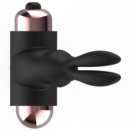 COQUETTE CHIC DESIRE - COCKRING MIT VIBRATOR SCHWARZ/ GOLD - Penisring für Paare