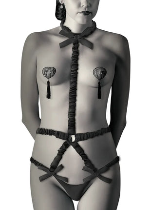 COQUETTE CHIC DESIRE - DESSOUS-SET MIT DELUXE-NIPPELCOVER - Sexy Dessous-Set