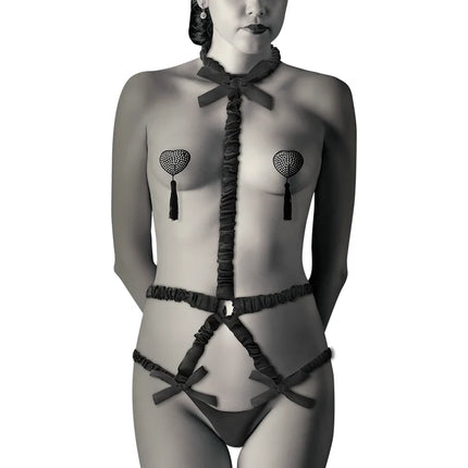 COQUETTE CHIC DESIRE - DESSOUS-SET MIT DELUXE-NIPPELCOVER - Sexy Dessous-Set