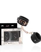 COQUETTE CHIC DESIRE - FANTASY-HANDSCHELLEN AUS VEGANEM LEDER MIT NOPRENE-FUTTER