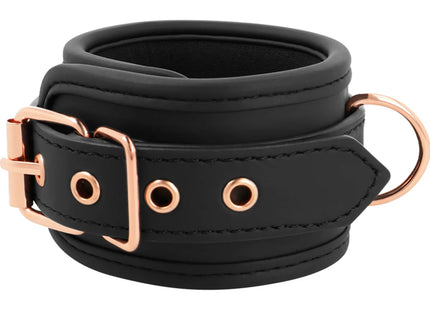 COQUETTE CHIC DESIRE - FANTASY-HANDSCHELLEN AUS VEGANEM LEDER MIT NOPRENE-FUTTER