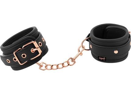 COQUETTE CHIC DESIRE - FANTASY-HANDSCHELLEN AUS VEGANEM LEDER MIT NOPRENE-FUTTER