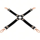 COQUETTE CHIC DESIRE – Fantasy Hogtie-Verbinder aus veganem Leder - Bondage-Set