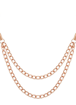 COQUETTE CHIC DESIRE - FANTASY-NIPPELCLIPS AUS METALL MIT KETTE - Nippelklemmen
