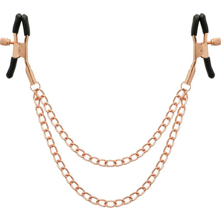 COQUETTE CHIC DESIRE - FANTASY-NIPPELCLIPS AUS METALL MIT KETTE - Nippelklemmen
