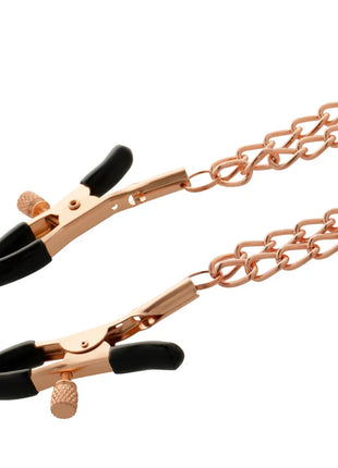 COQUETTE CHIC DESIRE - FANTASY-NIPPELCLIPS AUS METALL MIT KETTE - Nippelklemmen