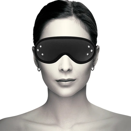 COQUETTE CHIC DESIRE - FANTASY VEGANE LEDERMASKE MIT NEOPRENFUTTER - Kunstledermaske