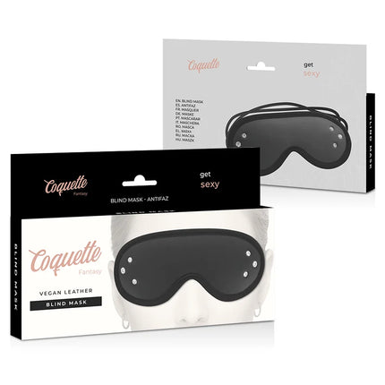 COQUETTE CHIC DESIRE - FANTASY VEGANE LEDERMASKE MIT NEOPRENFUTTER - Kunstledermaske
