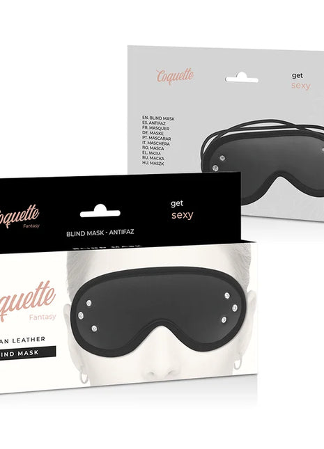 COQUETTE CHIC DESIRE - FANTASY VEGANE LEDERMASKE MIT NEOPRENFUTTER - Kunstledermaske