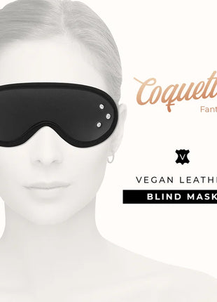 COQUETTE CHIC DESIRE - FANTASY VEGANE LEDERMASKE MIT NEOPRENFUTTER - Kunstledermaske