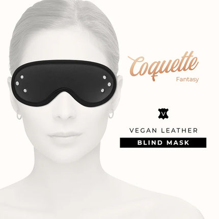 COQUETTE CHIC DESIRE - FANTASY VEGANE LEDERMASKE MIT NEOPRENFUTTER - Kunstledermaske