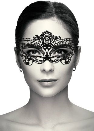 COQUETTE CHIC DESIRE - FEINE SCHWARZE SPITZENMASKE - Spitzenmaske