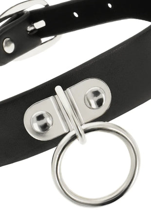COQUETTE CHIC DESIRE - HALSKETTE AUS VEGANEM LEDER FETISCH-ACCESSOIRE - Halskette