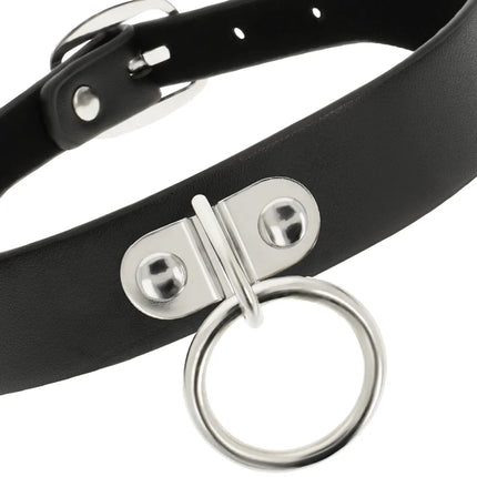 COQUETTE CHIC DESIRE - HALSKETTE AUS VEGANEM LEDER FETISCH-ACCESSOIRE - Halskette