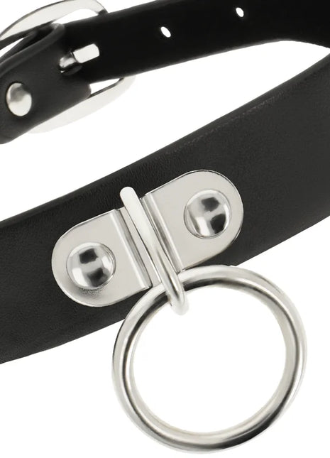 COQUETTE CHIC DESIRE - HALSKETTE AUS VEGANEM LEDER FETISCH-ACCESSOIRE - Halskette