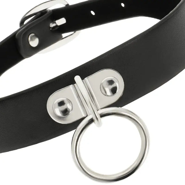 COQUETTE CHIC DESIRE - HALSKETTE AUS VEGANEM LEDER FETISCH-ACCESSOIRE - Halskette